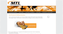 Desktop Screenshot of mtlcard.com