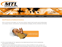 Tablet Screenshot of mtlcard.com